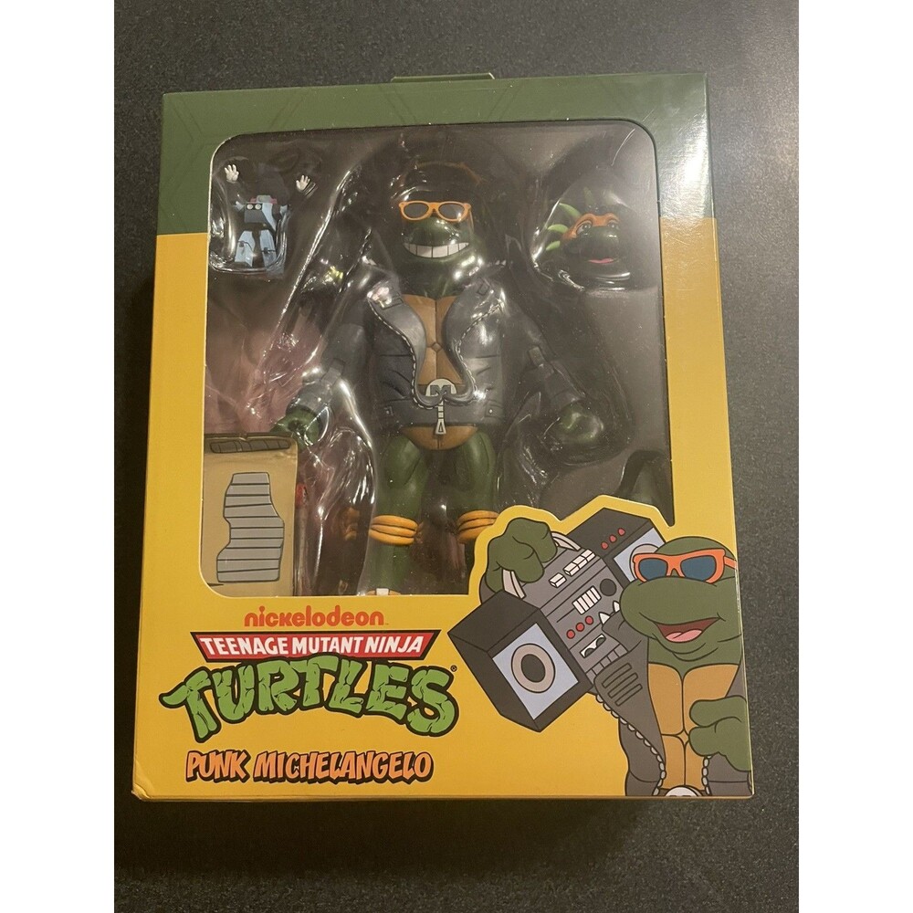 NECA TMNT Punk Michelangelo 6" Ultimate-style release Action Figure 2026